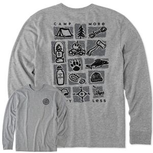 Life Is Good Kids Beige Short Sleeve Tee XL